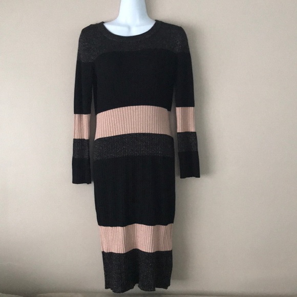 Roz and Ali Striped Sweater Dress - Picture 2 of 7